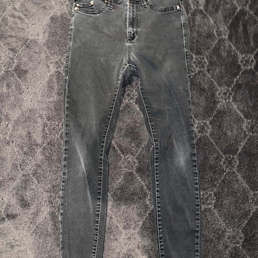 Rock & Republic Womens Denim Jeans Size 8/W26x27 stretch Gray wash